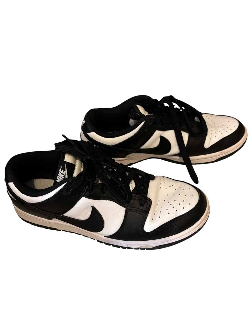 Nike Dunk Low "Panda" (Black/White) - Classic Sneakers Women’s Size 8